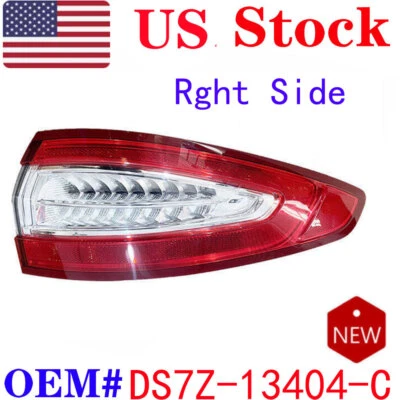 For 2013-2016 Ford Fusion LED Right RH Tail Light Brake Lamp Outer OEM US STOCK - Image 1 of 3