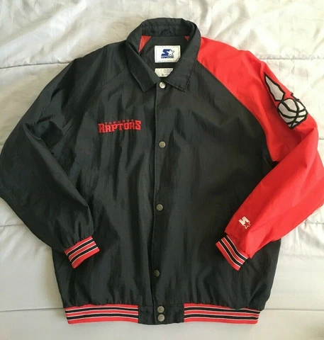 Toronto Raptors Starter Coach Jacket-Used, Like New Condition Cover