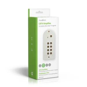 AMPLIFICADOR DE ANTENA INTERIOR VIVIENDA 8 SALIDAS 15dB REGULABLE 10dB BD6419 - Imagen 1 de 1