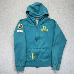 Disney Cruise Line 15 Magical Years Erwachsene Large L türkis Kapuzenjacke bestickt - Bild 1 von 11