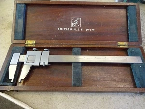 Vernier caliper 10" WAR 1944 NSF cased - Picture 1 of 7