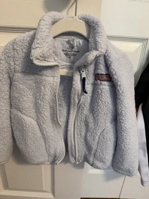 vineyard vines Toddler Fleece Jacket Smoke Free 2T - Image 1 of 3