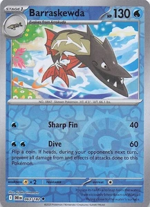 Barraskewda SV10: Destined Rivals 063/182- NM - Reverse Holo - Bild 1 von 2