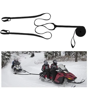 17.5ft Heavy-Duty Tow Strap with Two Hooks, 400kg Break Strength, Emergency O... - Picture 1 of 6
