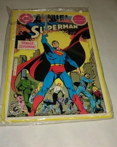 Extremely Rare 1985 French Annual Superman Comic. Danger Superman - Picture 1 of 10