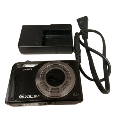 Casio EXILIM EX-H15 Black Compact Digital Camera with Battery and Charger - Image 1 of 4
