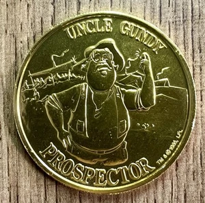 Star Wars Droids Uncle Gundy Gold Coin Vintage Kenner 1985 RARE - Picture 1 of 2