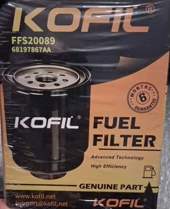KOFIL FUEL FILTER FFS20089 for DODGE RAM 6.7 CUMMINS *Sealed New* - Picture 1 of 1