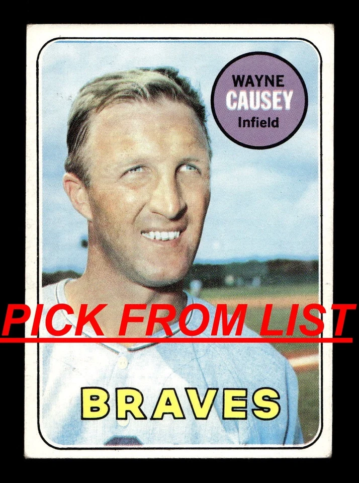 Topps Baseball 1969 #14-303 en muy buen estado-excelente selección de la lista todas las fotos zz8 Foto 1 de 1