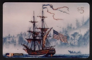 $5. Phonecard Phair (3/94): Lady Washington Ship (by Williamson) TEST Phone Card - Picture 1 of 2