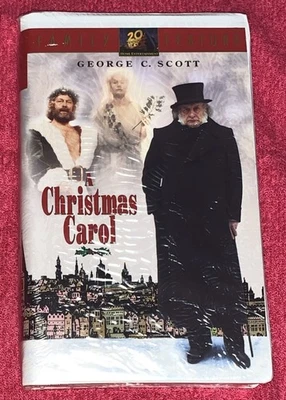 Classic A Christmas Carol George C. Scott 1984 VHS SEALED NEW - Image 1 of 2
