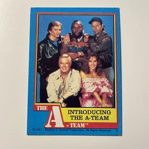 1983 Topps A-Team Introducing the A-Team Card #1 - Bild 1 von 2