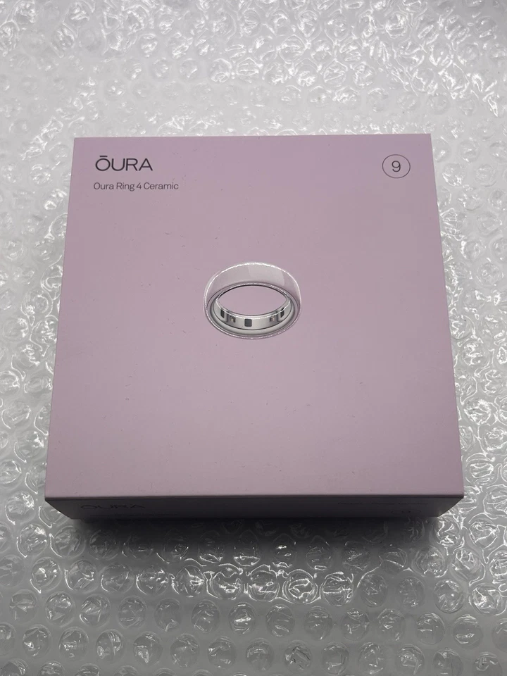 Oura Ring Gen 4 尺寸 9 陶瓷花瓣粉色 | 全新! — 第 1/3 张图片