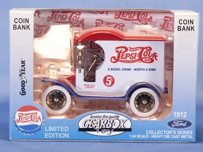 Gearbox Toys 76606 1/24 1912 Ford Pepsi-Cola Delivery Truck Good Year - NIB - Image 1 of 4