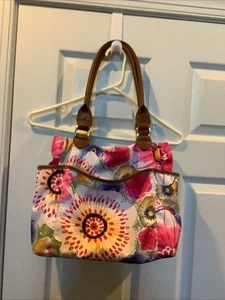 Tyler Rodan Handtasche Blumen - Bild 1 von 12