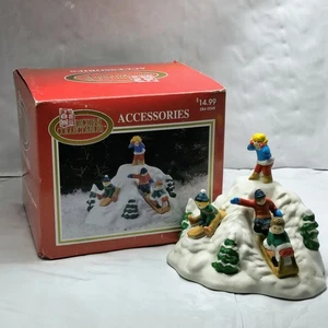 Dickens Accessorio da Collezione Slidding Hill 1997-Villaggio di Natale - Foto 1 di 7