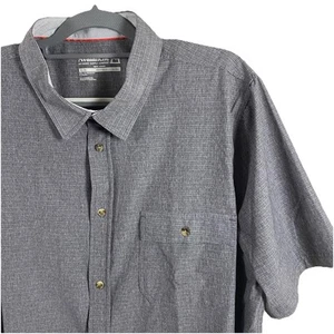 Avalanche Outdoor Supply Co Quick Dry Shirt  XL Button Gray Fishing Hiking - Picture 1 of 11