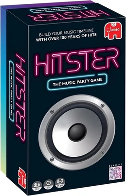 Hitster - The Music Party Board Game, Fun Music Card & Quiz Game - With 300