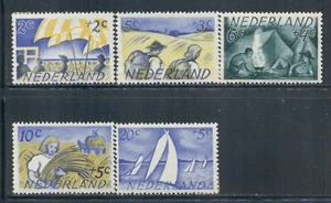 NETHERLANDS B194-98 SG679-83 MH 1949 Cultural Social Semi-Postal set of 5 CV$9 - Picture 1 of 1