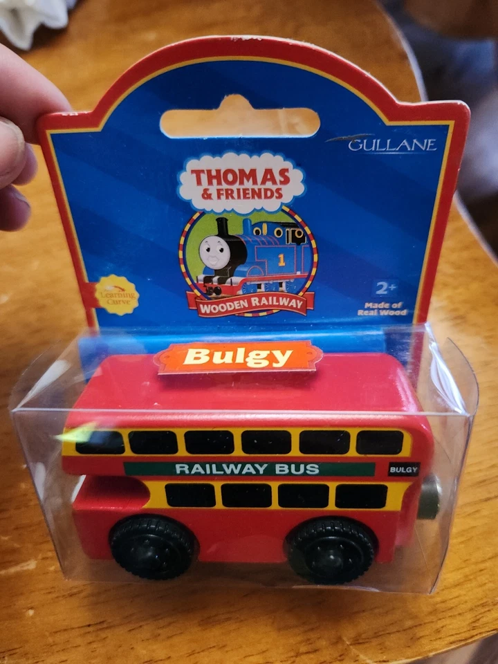 Learning Curve Thomas & Friends Bulgy The Railway Bus Wooden 2