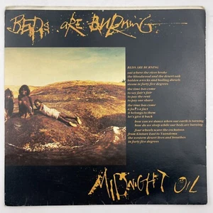 Midnight Oil Beds Are Burning 1987 Picture Sleeve 7” Vinyl 45RPM - Picture 1 of 9
