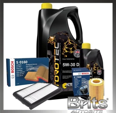 Service Kit fits CIVIC MK8 2.2 Diesel (2005-2011) – Bosch Oil Air Filters & Oil - Image 1 of 4