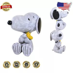 Snoopy & Woodstock handgefertigte Gartenstatue - 8,75 - Bild 1 von 4