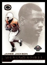 James Jackson 2001 Pacific Dynagon  Card #8 Miami Hurricanes