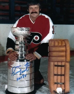 BERNIE PARENT FLYERS MAPLE LEAFS BRUINS AUTOGRAPHED SIGNED NHL HOCKEY 8X10 PHOTO - Picture 1 of 1