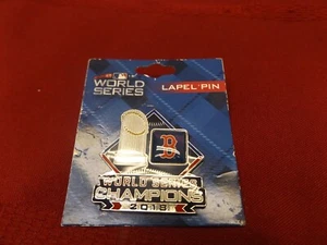 PSG NUMBERED BOSTON RED SOX 2018 WORLD SERIES CHAMPIONS COLLECTOR RESIN PIN - Picture 1 of 5