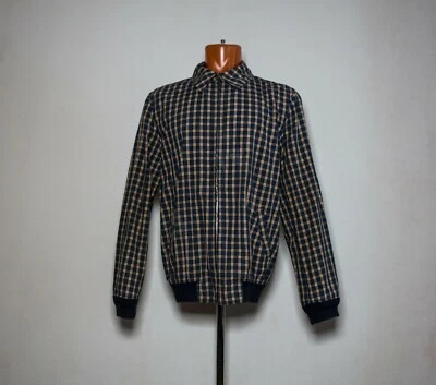 A.P.C Mens vintage bomber jacket check Xl - Image 1 of 4
