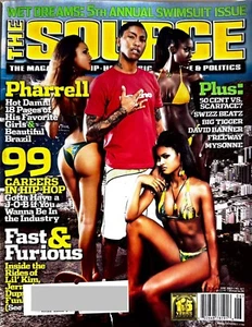 The Source Magazine June 2003 - Pharrell Cover, 5th Annual Swimsuit Issue - Picture 1 of 11