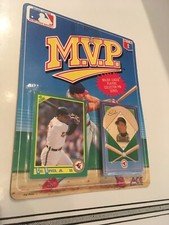 1990 ACE MVP Cal Ripken Jr.  Pin 1990 Score Card Baltimore Orioles Unpunched MLB