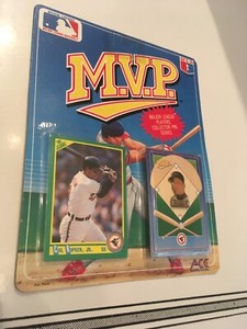 1990 ACE MVP Cal Ripken Jr.  Pin 1990 Score Card Baltimore Orioles Unpunched MLB