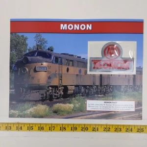 The Great American Railroad Emblem Monon Train Engine Vintage Patch USA - Picture 1 of 2