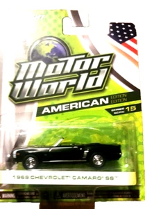 Chevrolet Camaro American Edition Serie 15 RTR 1:64 '69 Greenlight Motor World - Imagen 1 de 5