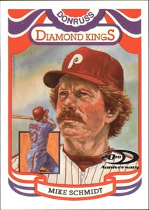 2001 Donruss Diamond Kings Reprints #DKR9 Mike Schmidt /1984 - NM-MT