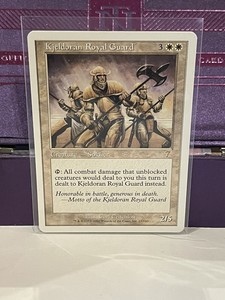 MTG Kjeldoran Royal Guard  – 7th Edition Card # 23