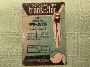 workman 99-at6 universal pnp audio driver transistor 2n215 2n217 Etc - Picture 1 of 2