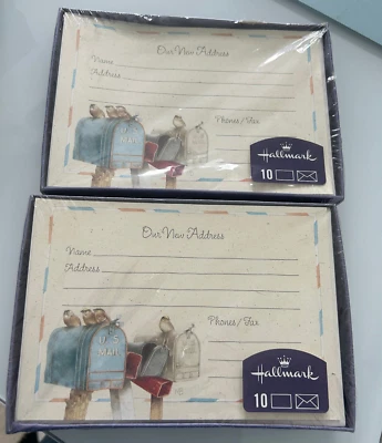 2 tarjetas/sobres de dirección nuevos de colección sellados con sello Marjolein Bastin 20 en total Foto 1 de 2