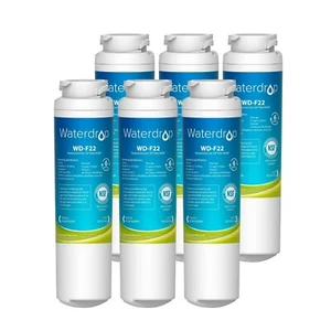 Waterdrop MSWF Refrigerator Water Filter,Replacement for GE® MSWF,6 Packs - Picture 1 of 8
