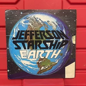 Jefferson Raumschiff Erde Promo Album Veröffentlichung Aufkleber 5 3/8 x 5 3/8 Vintage 1977 - Bild 1 von 6