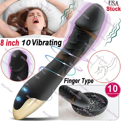 Consolador realista punto G vibrador masajeador de clítoris estimulador anal juguetes sexuales para mujeres Foto 1 de 4