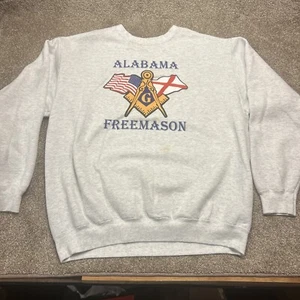 Order Alabama Freemason Sweat  Shirt Size XL  Masonic Lodge SPOTS - Picture 1 of 12