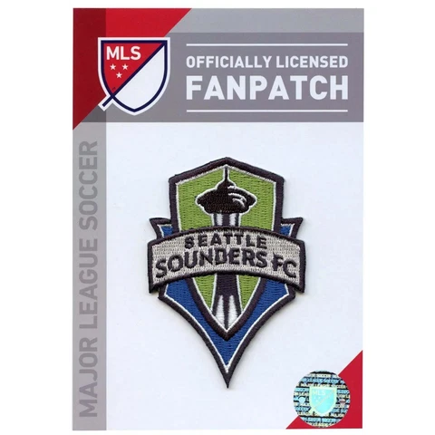 Seattle Sounders Soccer Team Crest Embroidered Jersey MLS Futball Patch Cover
