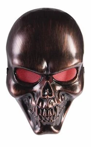Bronze Skull Adult Face Mask - Picture 1 of 1