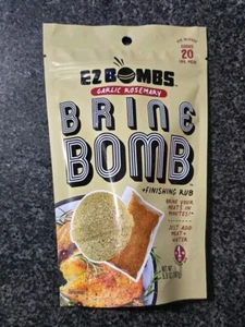 EZBOMBS Brine Bomb + Finishing Rub. Just Add Meat And Water. BB 10/2025 - Picture 1 of 5