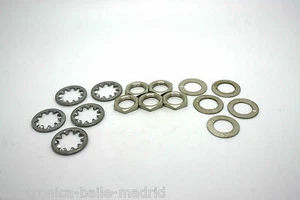 5x LOCKWASHER WASHERS NUTS FOR SWITCHCRAFT AMERICAN JACKS POTENTIOMETERS - Picture 1 of 1