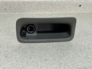 2000 - 2005 Saturn L Series Storage Tray Compartment Bin Cubby Power Outlet GRAY - Picture 1 of 5