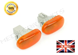 PAR DE INDICADORES LATERALES DE ALA DELANTERA PARA SUZUKI JIMNY 1998-2018 LUZ DE GIRO L+R ÁMBAR - Imagen 1 de 3